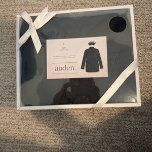 Auden Satin Pajama Set | Size L | 3-Piece Set | NWT in Box